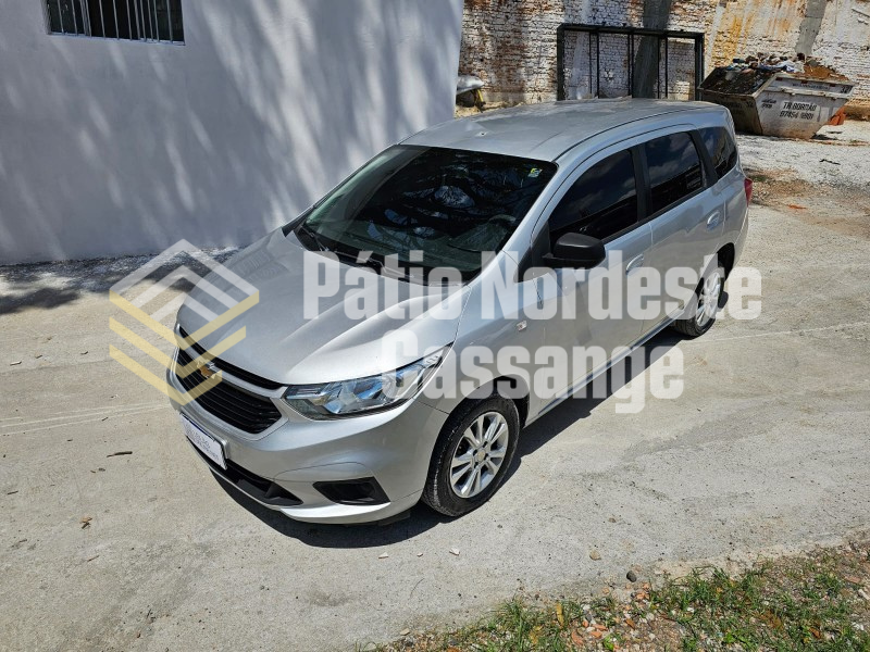 CHEVROLET SPIN 1.8L MT LS E.; 2021/2021; PRATA; ALCO.GASOL