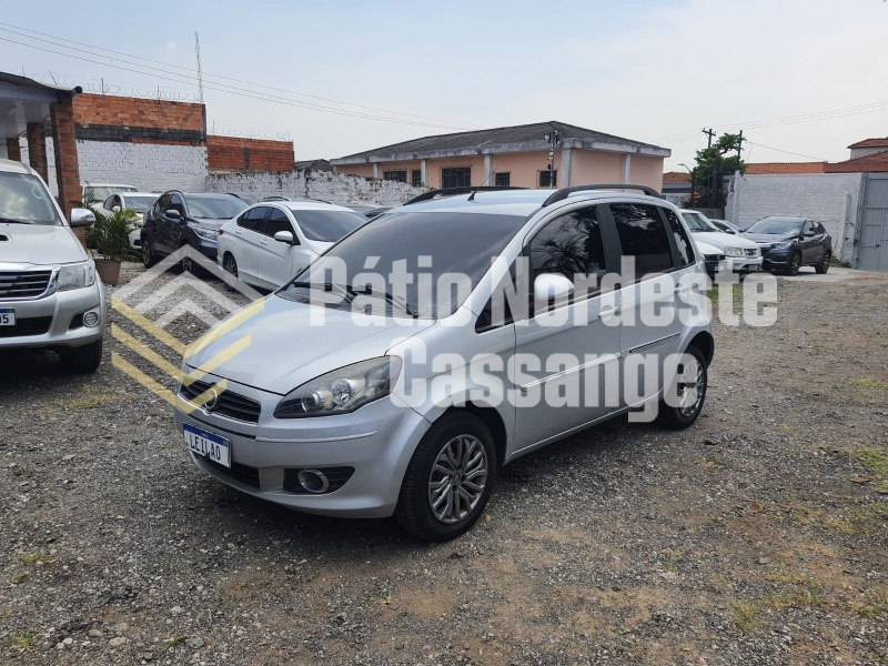 FIAT IDEA ATTRACTIVE 1.4; 2013/2013; PRATA; ALCO.GASOL. -