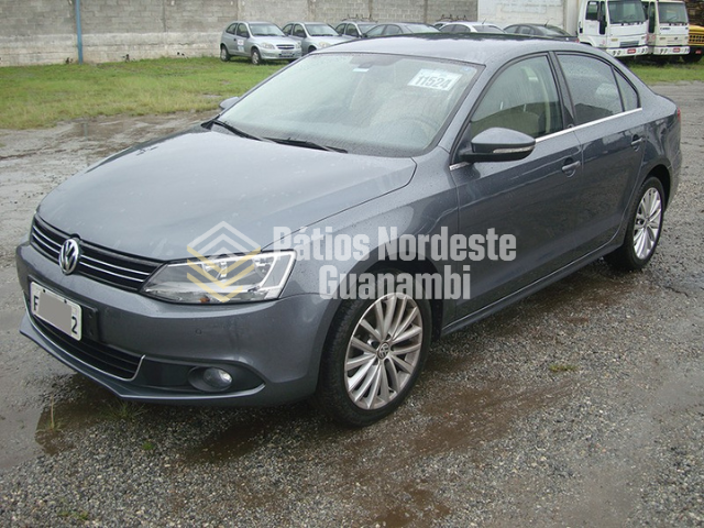 VW JETTA 2.0T ANOMOD 2014, COR CINZA, GASOLINA